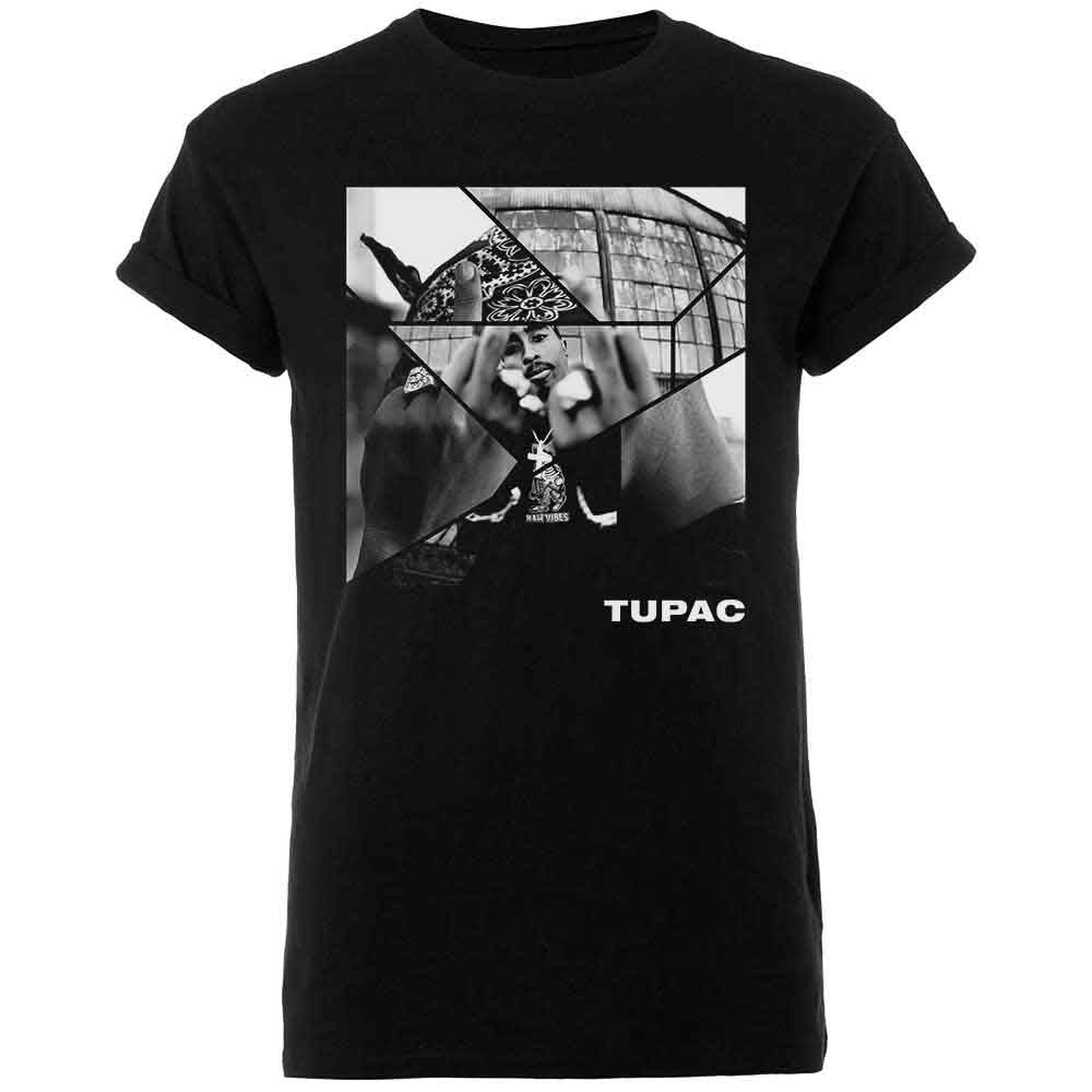 Tupac Broken Up [T-Shirt] Black