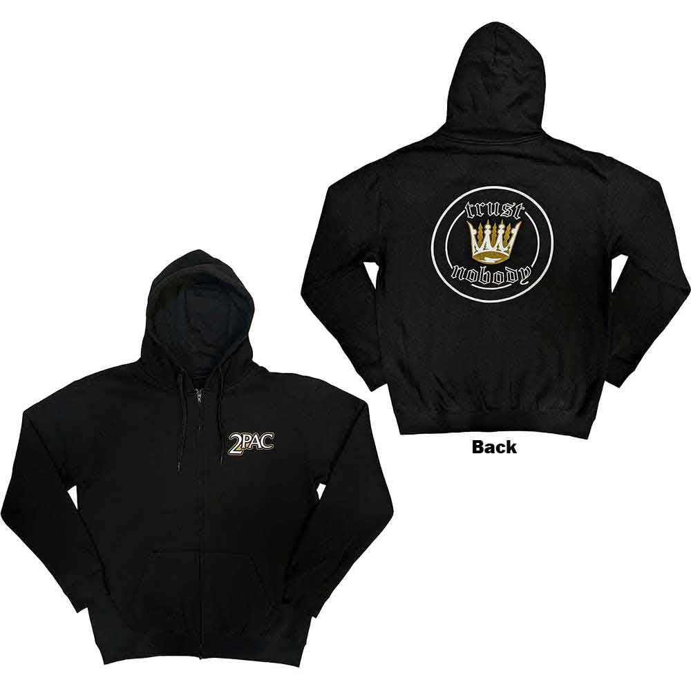 Tupac Crown Seal [Sweatshirt] - Rock Band Apparel