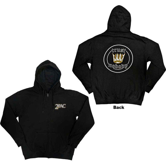 Tupac Crown Seal [Sweatshirt] - Rock Band Apparel