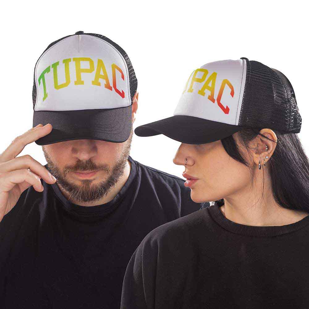 Tupac Gradient Logo [Hat] - Rock Band Apparel