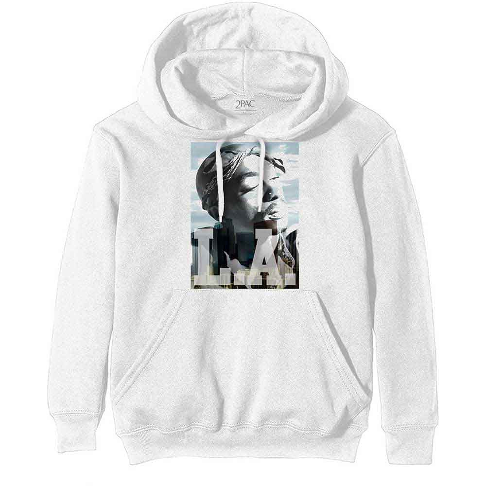 Tupac LA Skyline [Sweatshirt] - Rock Band Apparel
