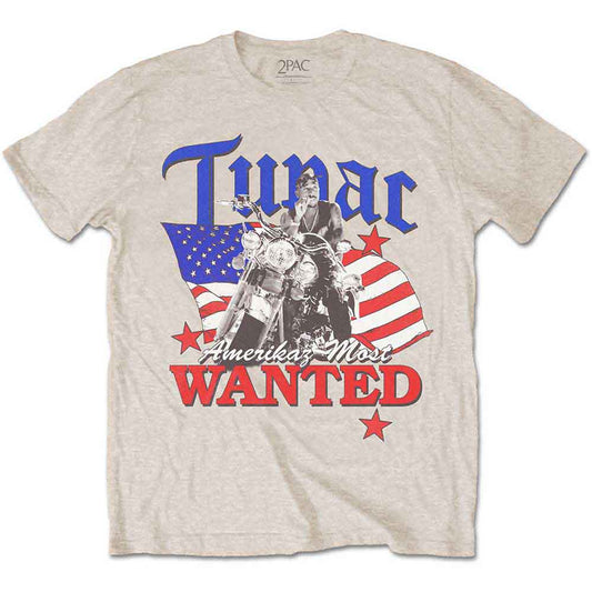 Tupac Most Wanted [T-Shirt] - Rock Band Apparel