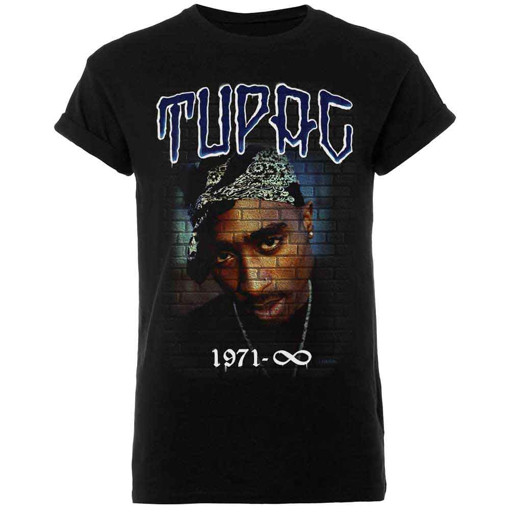 Tupac Mural 1971 [T-Shirt] - Rock Band Apparel