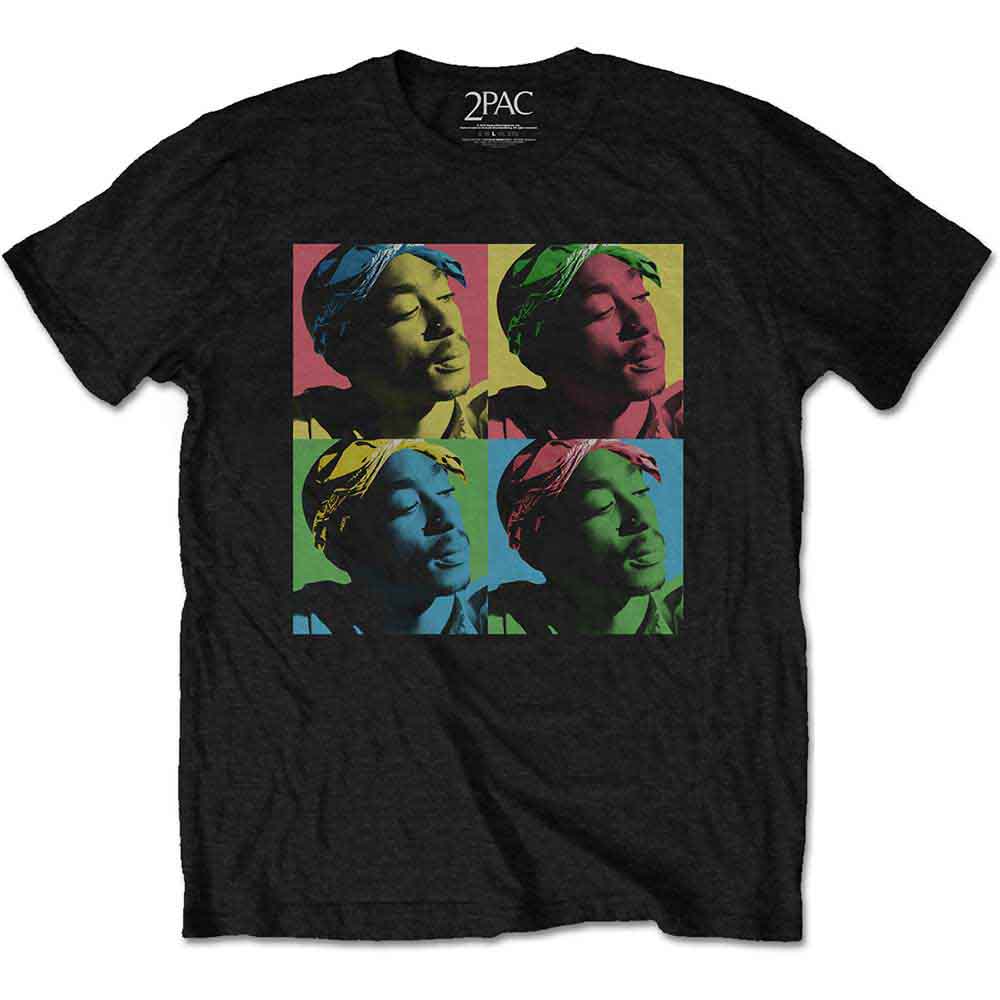 Tupac Pop Art [T-Shirt] Black