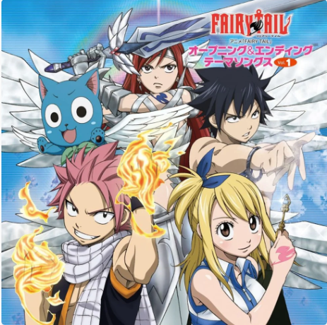 PRE-ORDER Various Artists - TV Anime "FAIRY TAIL" Opening & Ending Songs Vol.1 ( LP Clear Sky Blue) [Vinyl]