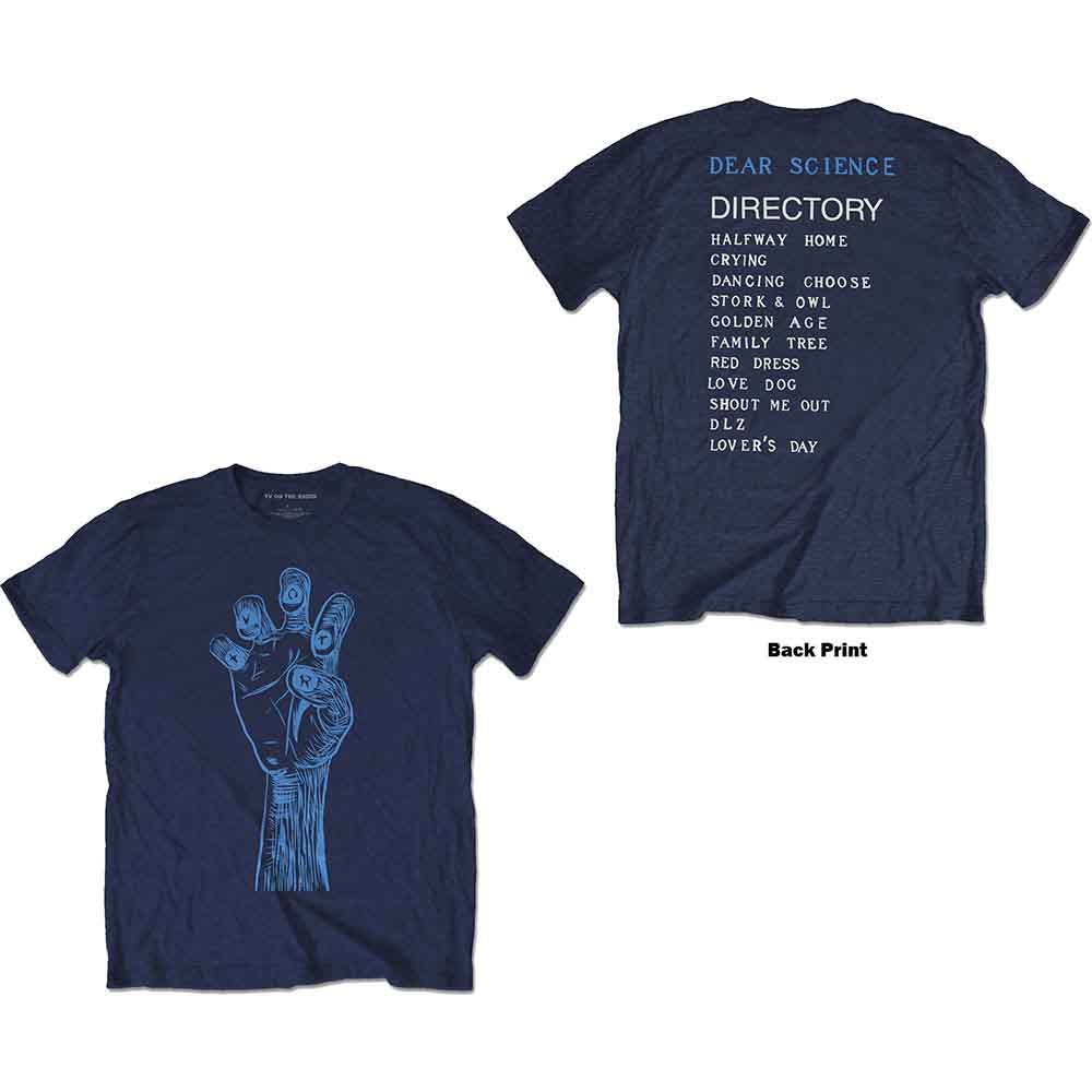 Tv On The Radio Brushstroke Hand [T-Shirt] - Rock Band Apparel