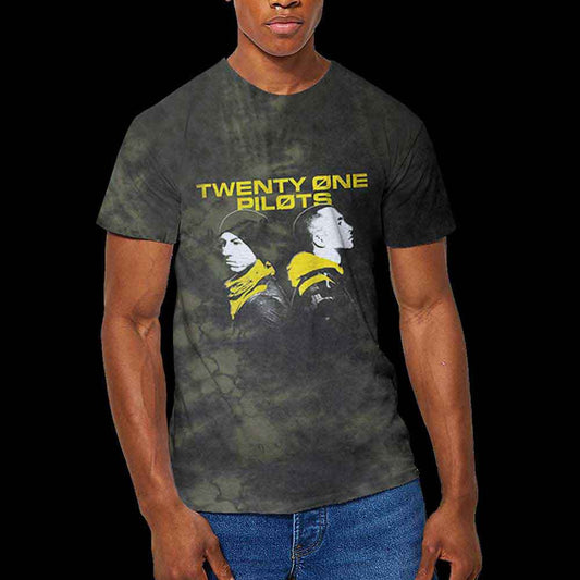 Twenty One Pilots Back To Back [T-Shirt] Green