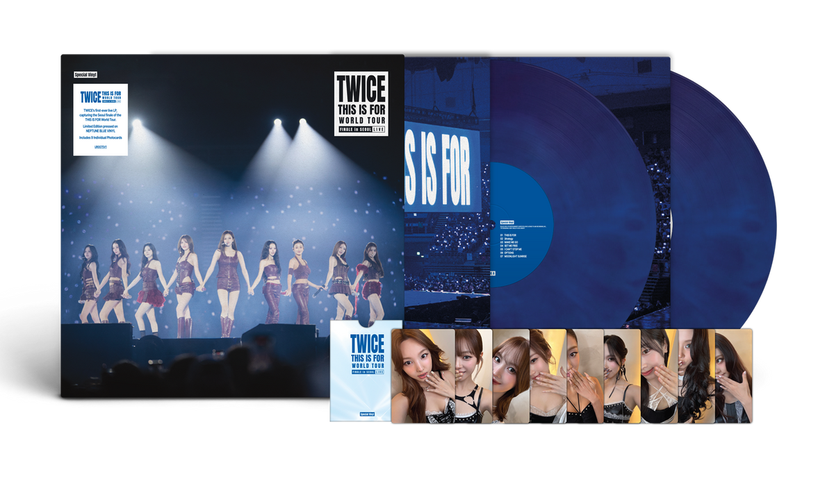 PRE-ORDER: TWICE - Twice Special Vinyl (This Is For) World Tour Finale In Seoul - Live [Neptune Blue Vinyl] [2LP] [Vinyl]