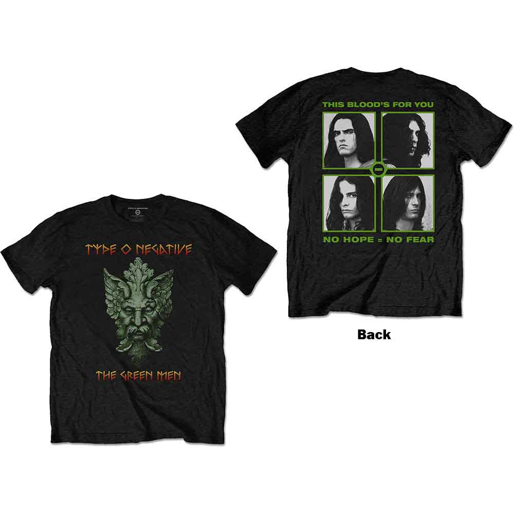 Type O Negative Green Man [T-Shirt] - Rock Band Apparel