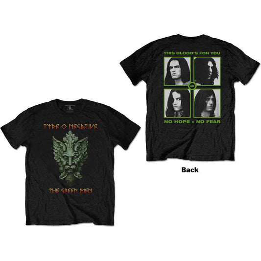 Type O Negative Green Man [T-Shirt] - Rock Band Apparel