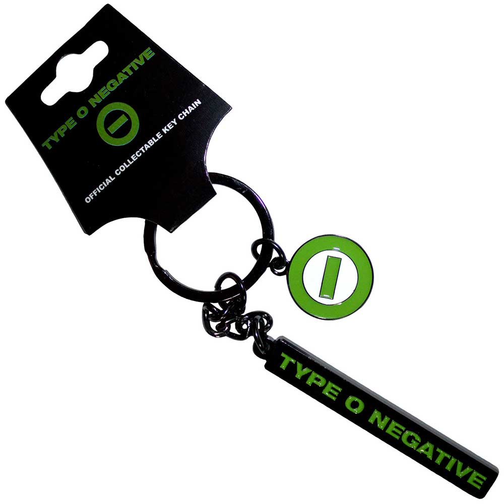 Type O Negative Text Logo [Keychain] - Rock Band Apparel