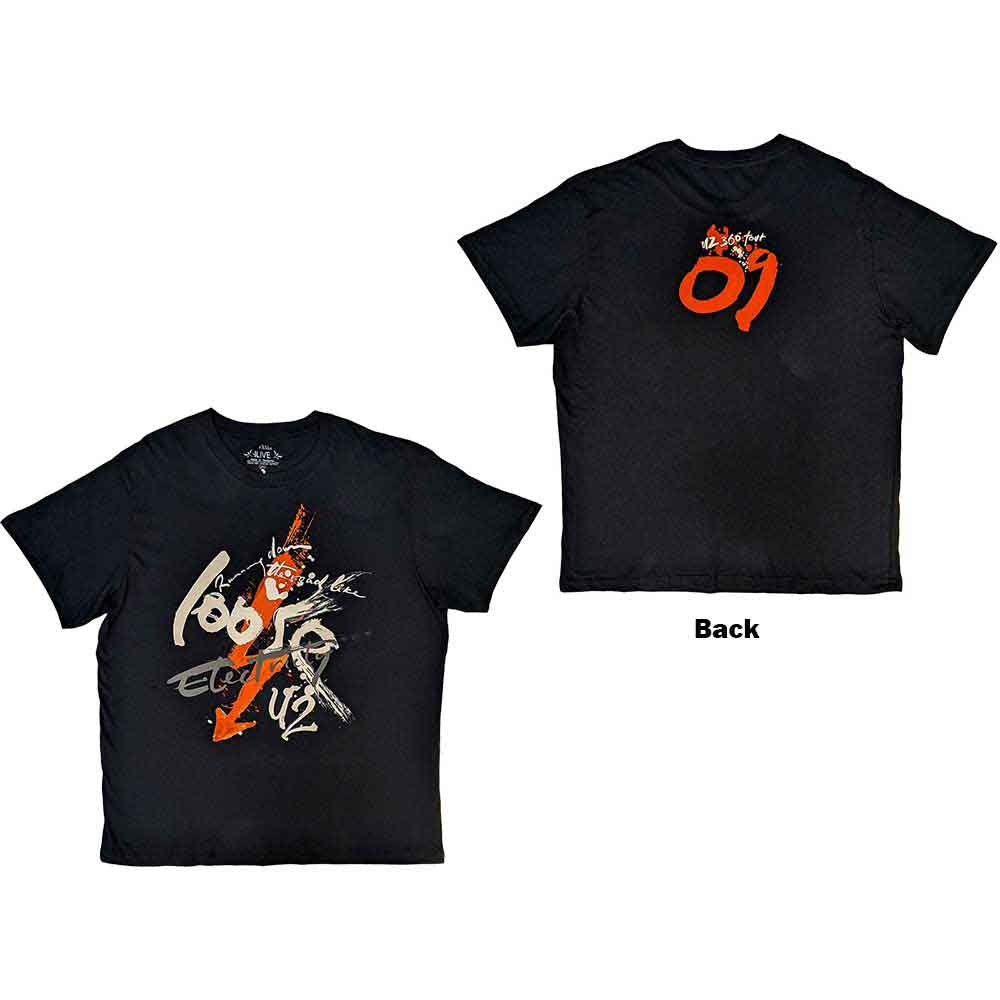 U2 360 Degree Tour 2009 Loose Electricity [T-Shirt] - Rock Band Apparel