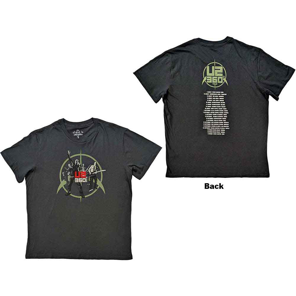 U2 360 Degree Tour 2010 Band Photo [T-Shirt] - Rock Band Apparel