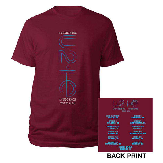 U2 I+E London Event 2018 [T-Shirt] - Rock Band Apparel