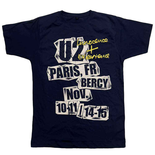 U2 I+E Paris Event 2018 [T-Shirt] - Rock Band Apparel