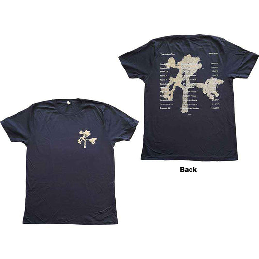 U2 Joshua Tree Photo [T-Shirt] Blue