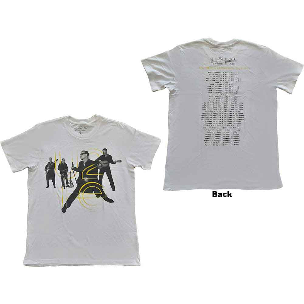 U2 Live Action [T-Shirt] - Rock Band Apparel