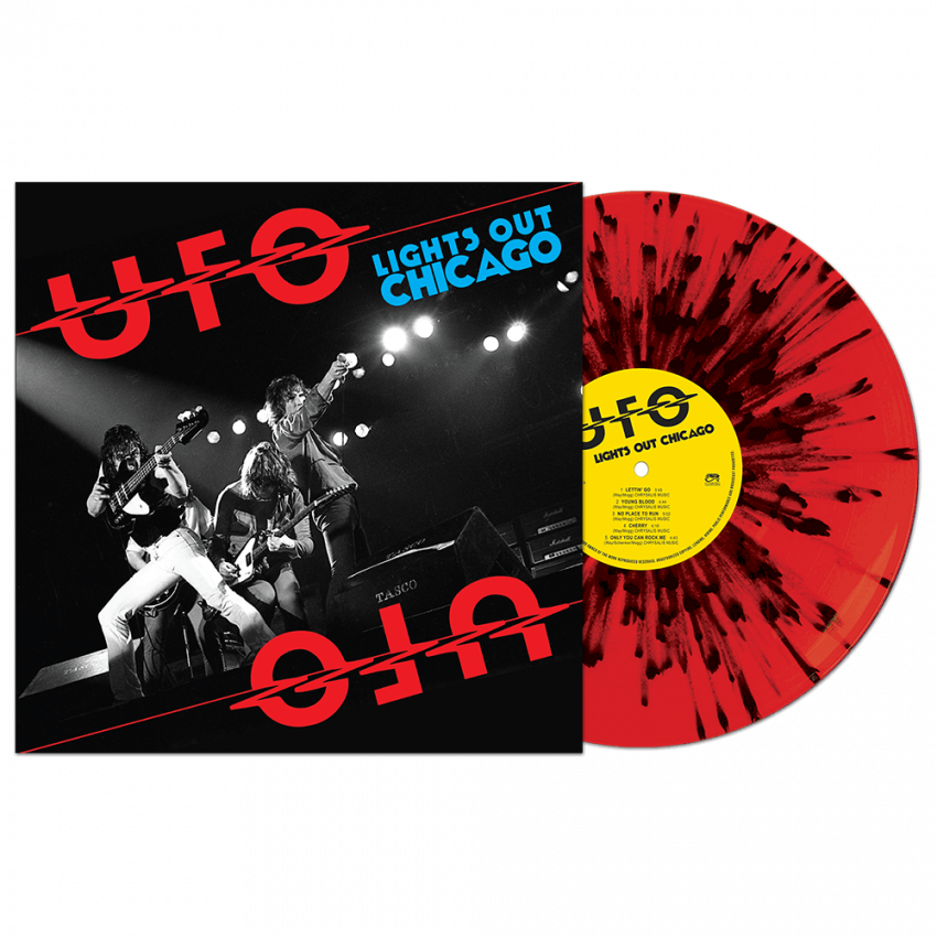 Ufo - Lights Out IN Chicago (Limited Edition,Colored Vinyl, Red & Black Splatter) [Vinyl]