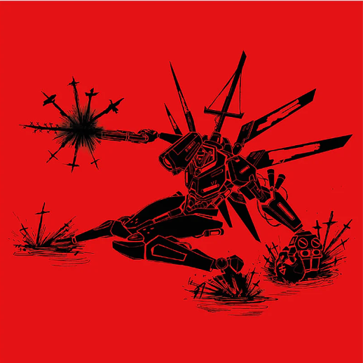 Ultrakill Soundtrack Volume 1: Infinite Hyperdeath (3LP Blood Red) [Vinyl]