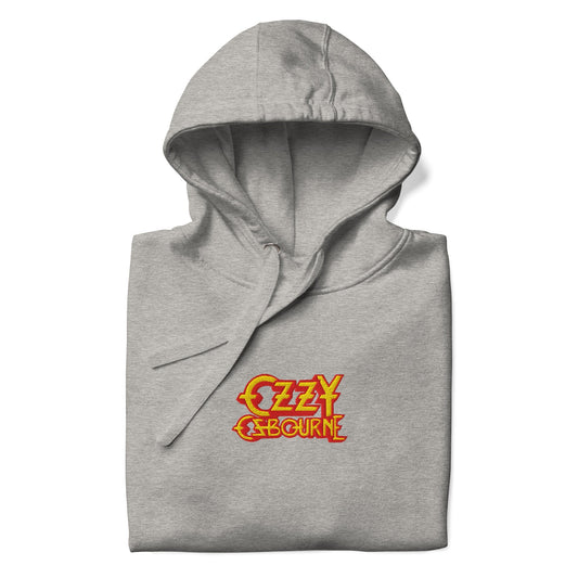 Ozzy Osbourne - Crazy Train HD Embroidered Hoodie