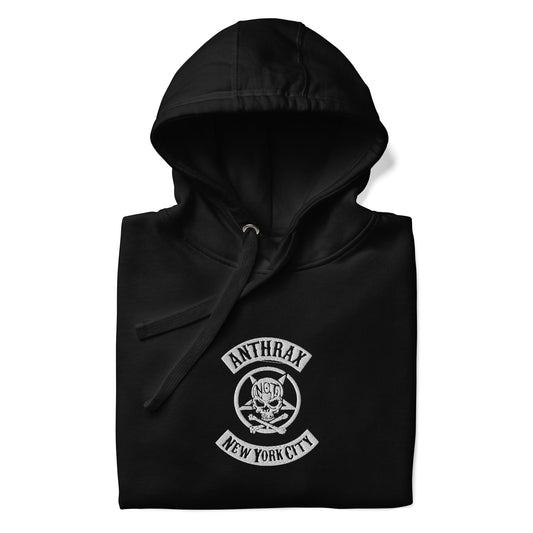 Anthrax - New York City HD Embroidered Hoodie