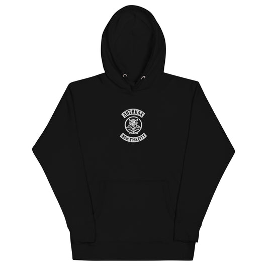 Anthrax - New York City HD Embroidered Hoodie