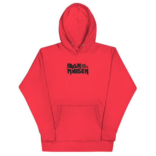 Iron Maiden - Vintage 1975 HD Embroidered Hoodie