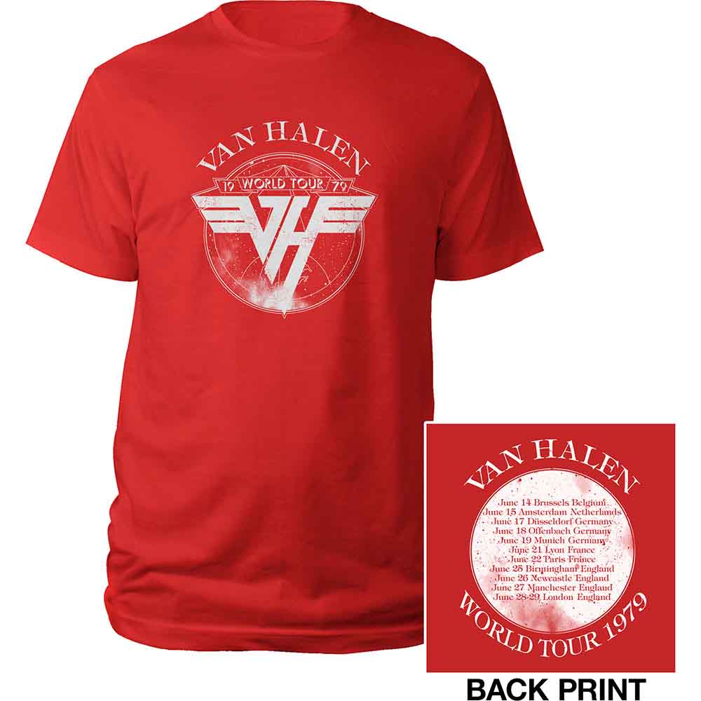 Van Halen 1979 Tour [T-Shirt] - Rock Band Apparel
