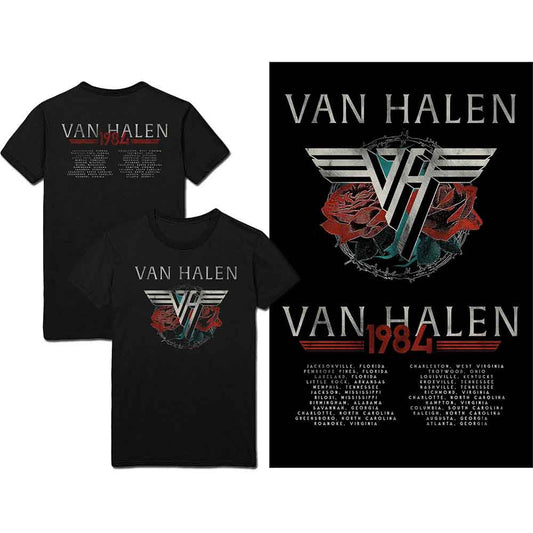 Van Halen 84 Tour [T-Shirt] Black
