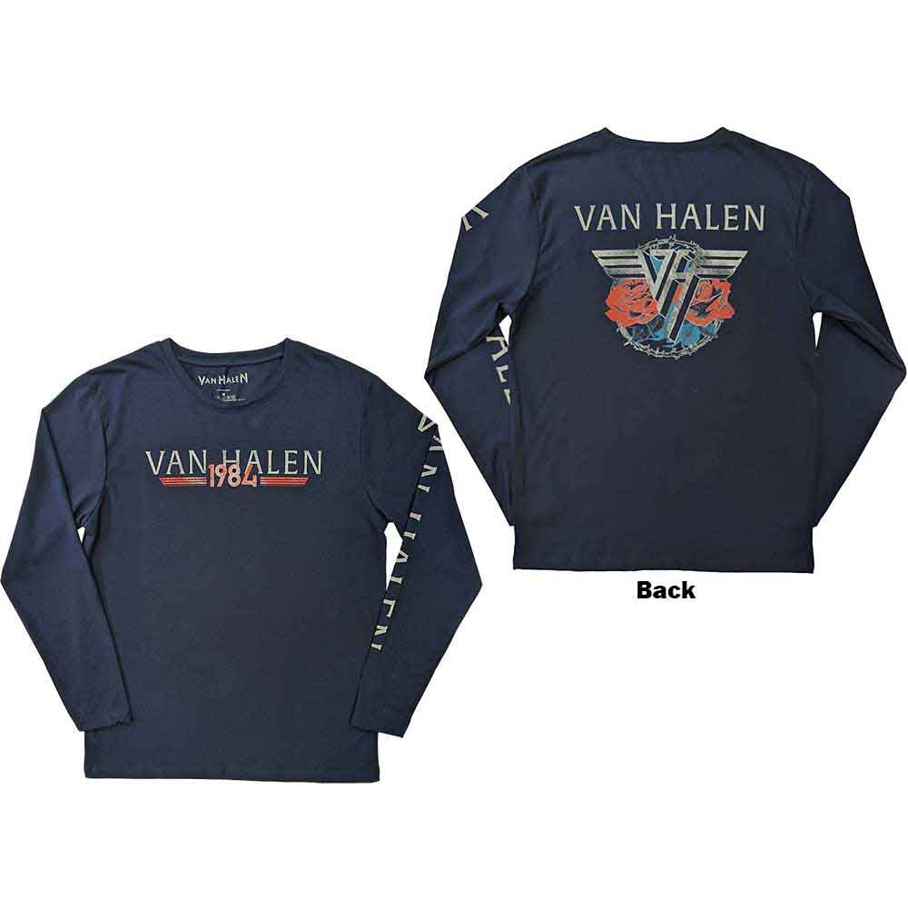Van Halen 84 Tour [T-Shirt] Blue