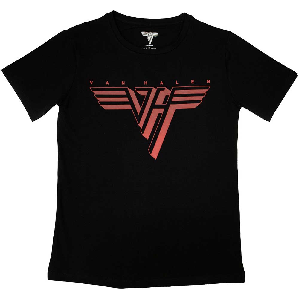 Van Halen Classic Red Logo [T-Shirt] Black