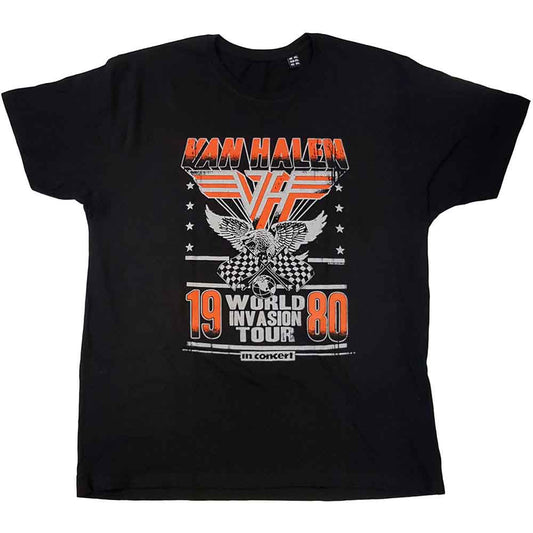 Van Halen Invasion Tour '80 [T-Shirt] - Rock Band Apparel