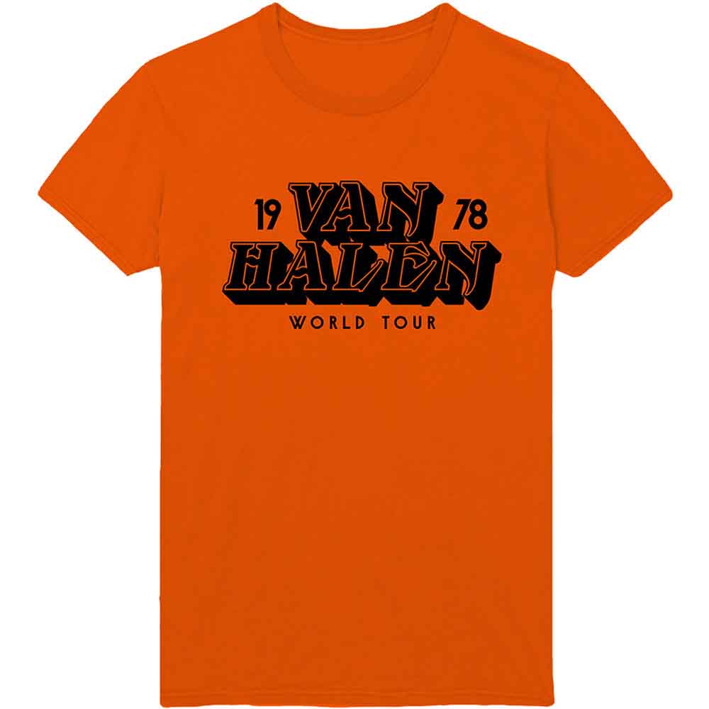 Van Halen World Tour '78 [T-Shirt] - Rock Band Apparel