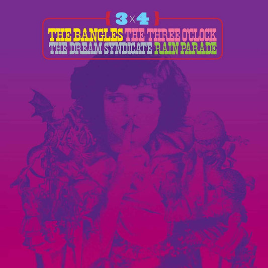 3 x 4: The Bangles, The Three O'Clock, The Dream Syndicate, Rain Parade [Vinyl]