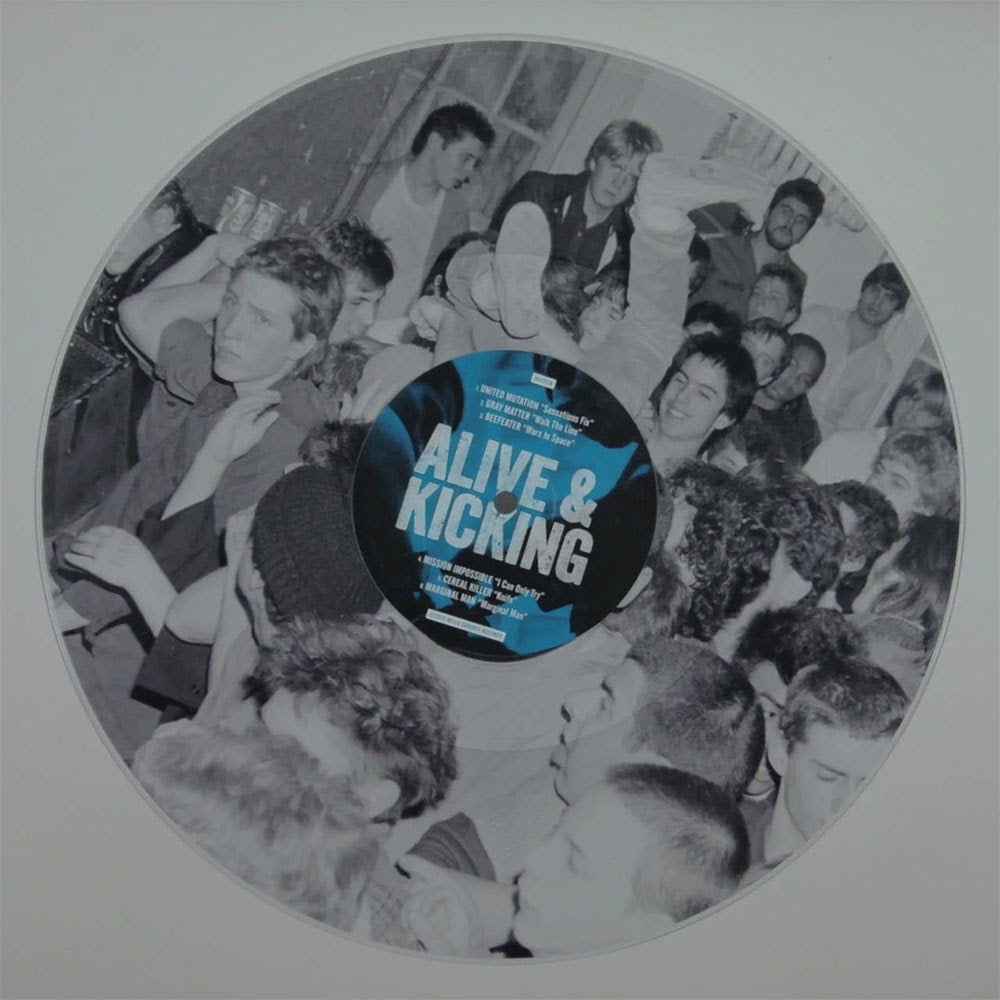 Various Artists - Alive & Kicking [Clear W/ Uv Print B-Side] [Vinyl]