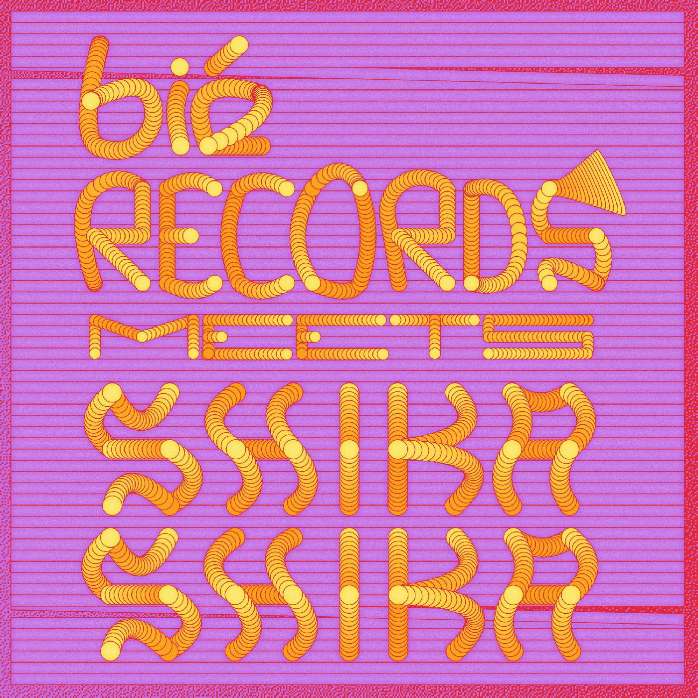 Various Artists - bi√© records meets Shika Shika (TRANSPARENT RED VINYL) [Vinyl]