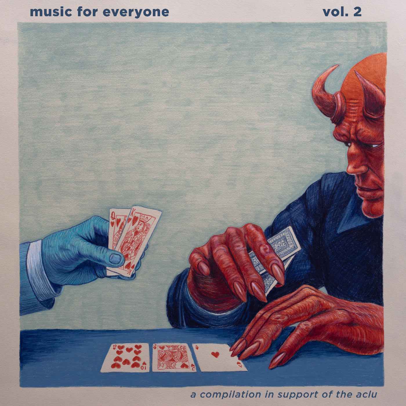 Music For Everyone Vol .2 (Oxblood W/ Aqua Blue Swirl Vinyl) [Vinyl]