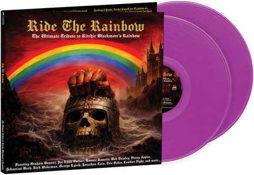 Various Artists - Ride The Rainbow - The Ultimate Tribute To Ritchie Blackmore'S Rainbow [Violet Vinyl] [2LP] [Vinyl]