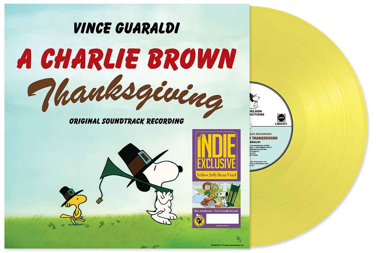 A Charlie Brown Thanksgiving (Indie Exclusive) (Yellow Jelly Bean Vinyl) [Vinyl]