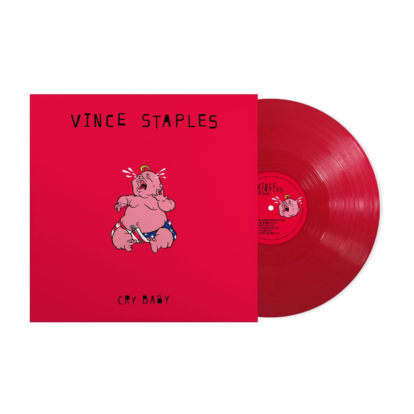 Vince Staples - Cry Baby (Indie Exclusive) [Red LP] [Vinyl]