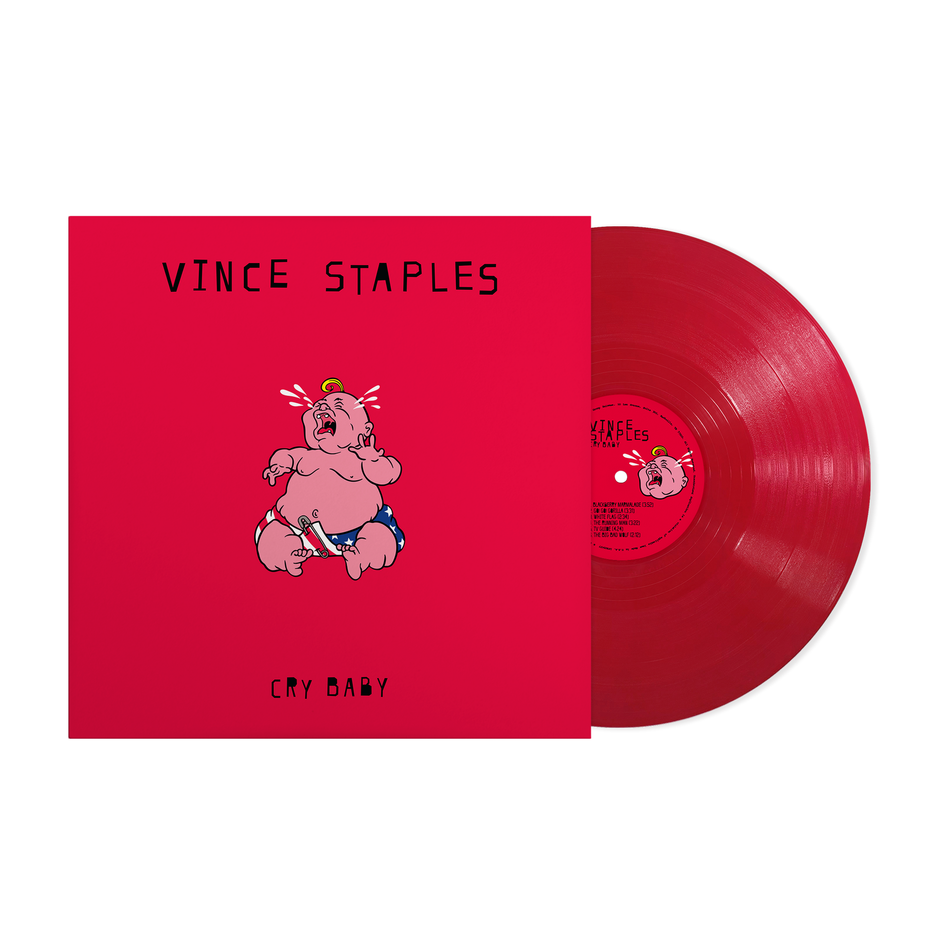 Vince Staples - Cry Baby (Indie Exclusive) [Red LP] [Vinyl]