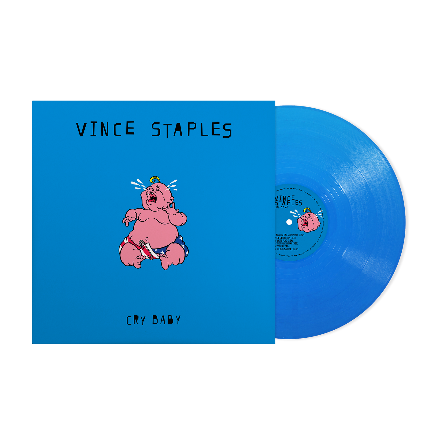 PRE-ORDER Vince Staples - Cry Baby (Uk Edition) [Baby Blue LP] [Alternate Cover] [Vinyl]