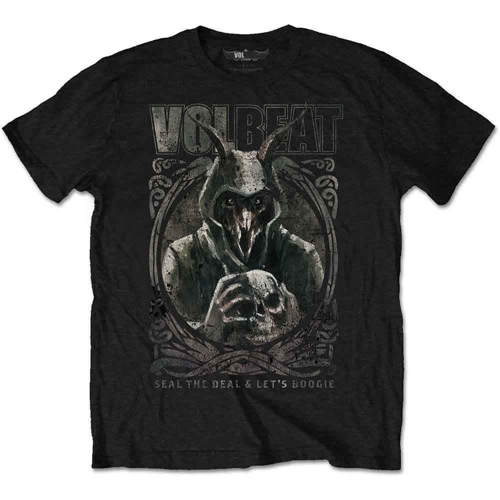 Volbeat Goat with Skull [T-Shirt] - Rock Band Apparel