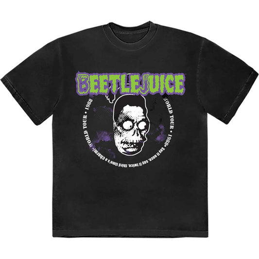 Warner Bros Beetlejuice 1988 World Tour [T-Shirt] - Rock Band Apparel