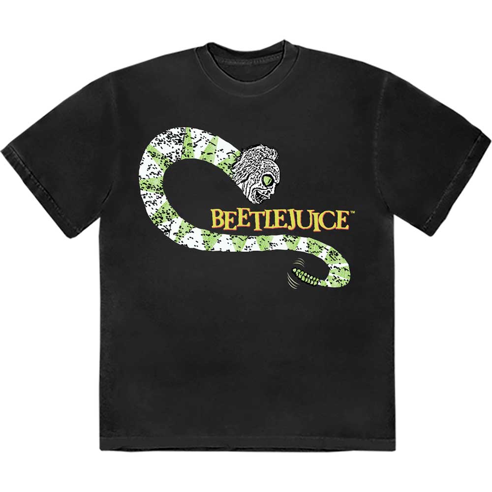 Warner Bros Beetlejuice Beetlesnake [T-Shirt] Black