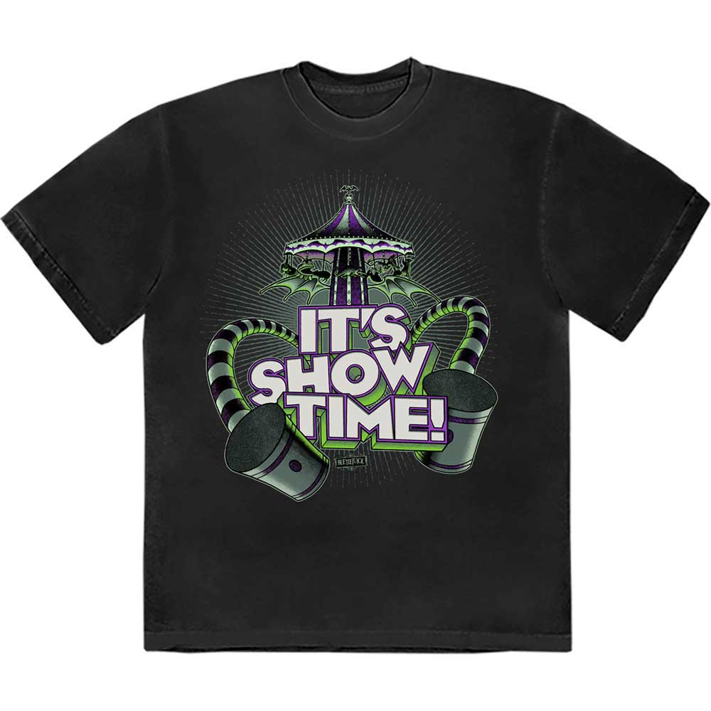 Warner Bros Beetlejuice It's Showtime Carousel [T-Shirt] - Rock Band Apparel