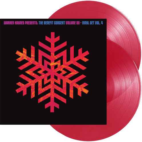 Warren Haynes Presents: The Benefit Concert Volume 20, Vinyl Vol. 4 (180 Gram Vinyl, Colored Vinyl, Red) (2 Lp's) [Vinyl]