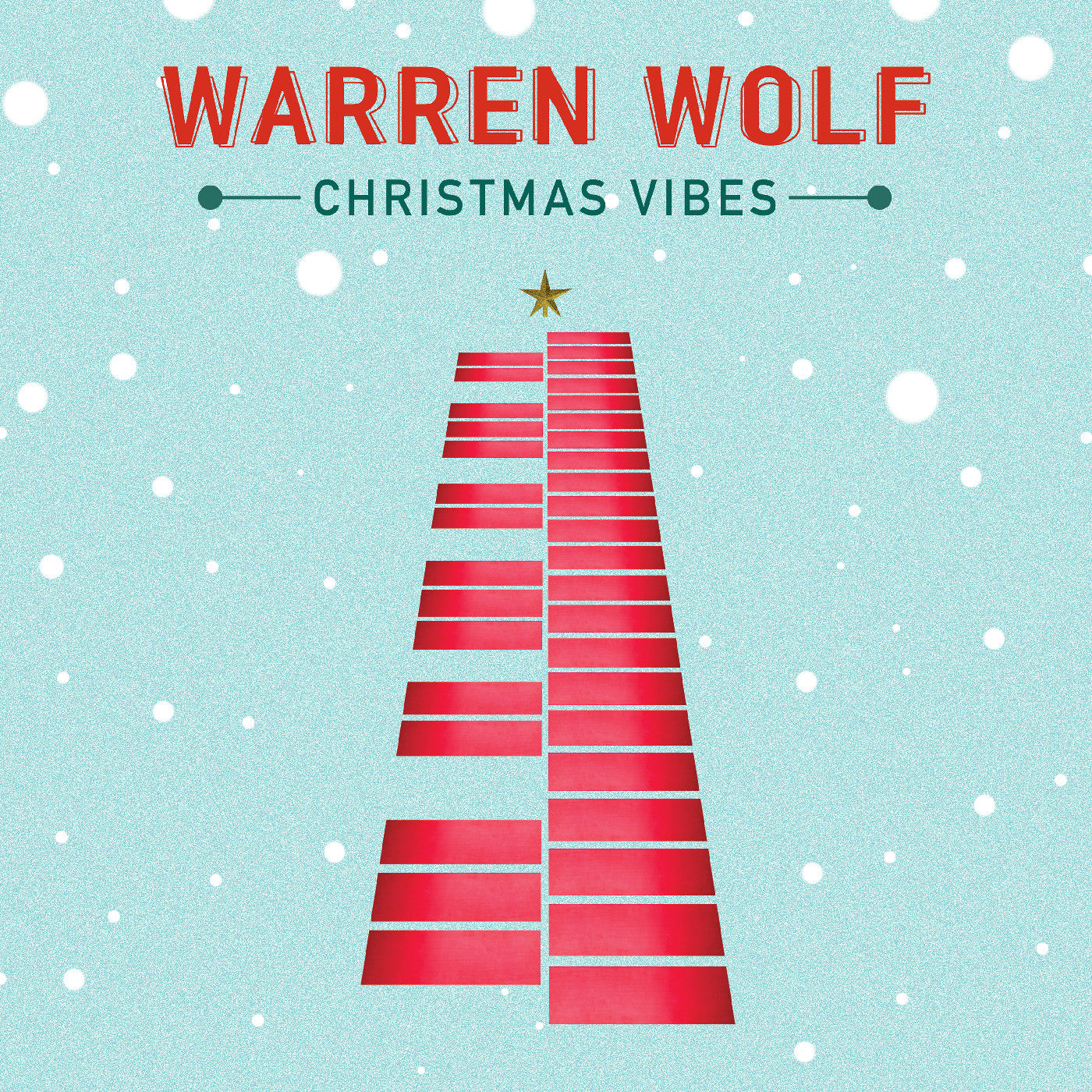 PRE-ORDER Warren Wolf - Christmas Vibes [Candy Cane Vinyl] [Vinyl]