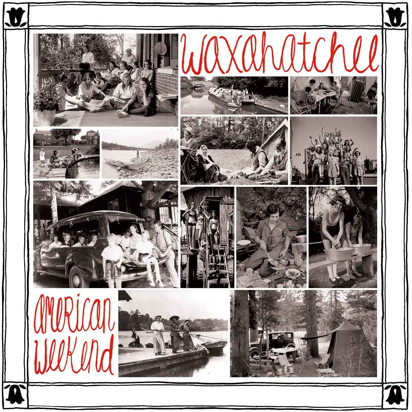 Waxahatchee - American Weekend (Red/White Swirl Vinyl) [Vinyl]