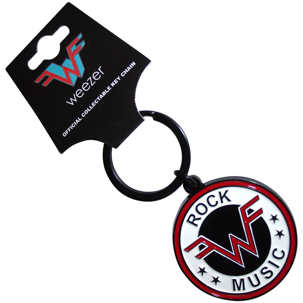 Weezer Rock Music Emblem [Keychain] - Rock Band Apparel